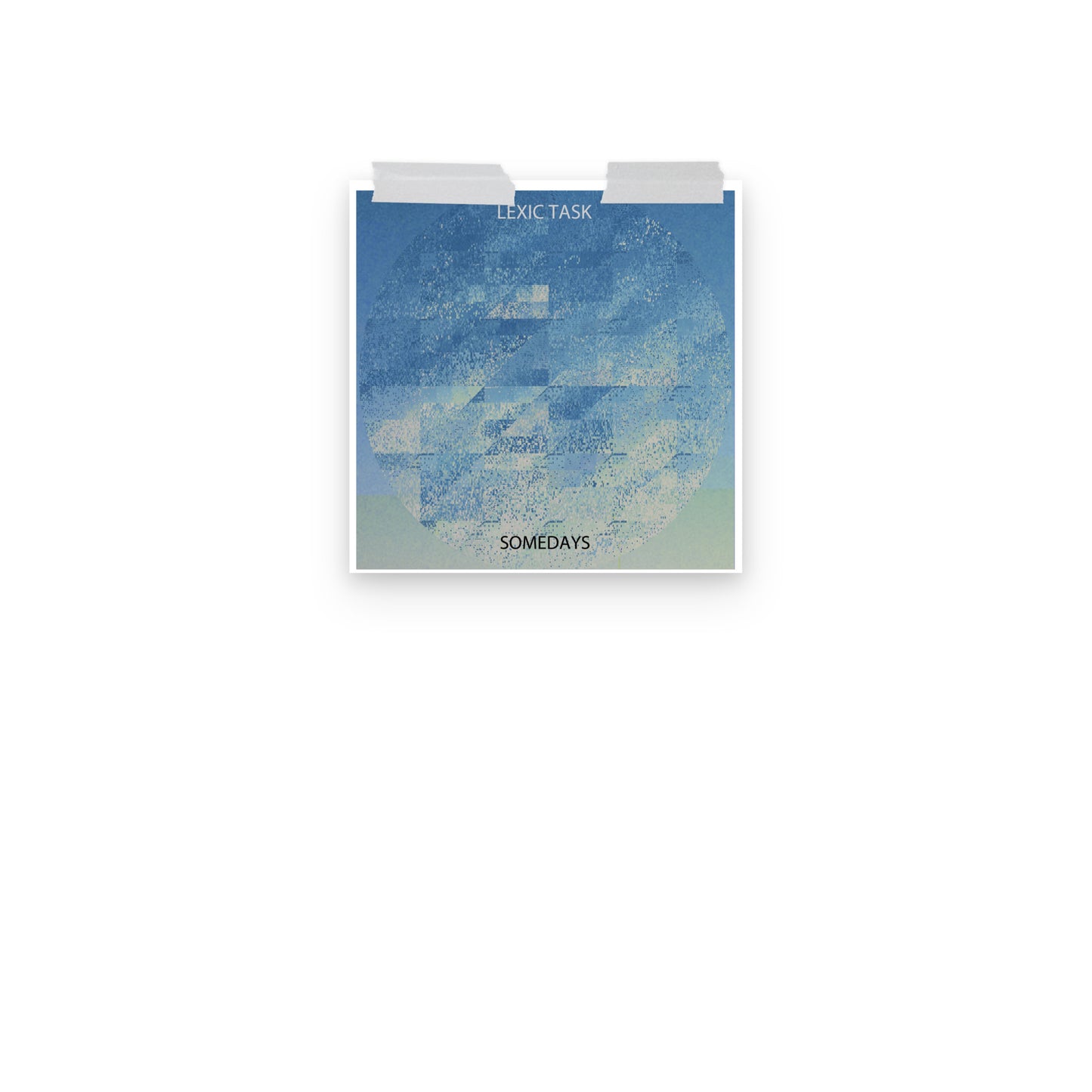 Photo paper poster -"Somedays" Album Cover (w/Digital album download)