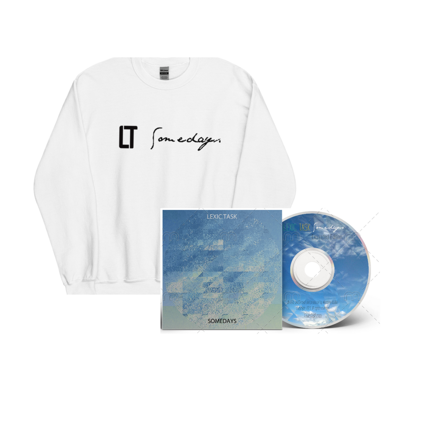 LT Somedays (Expanded) CD + Sweatshirt bundle
